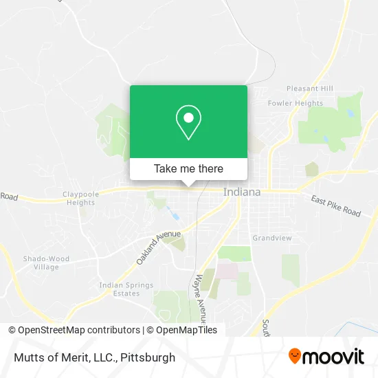 Mutts of Merit, LLC. map