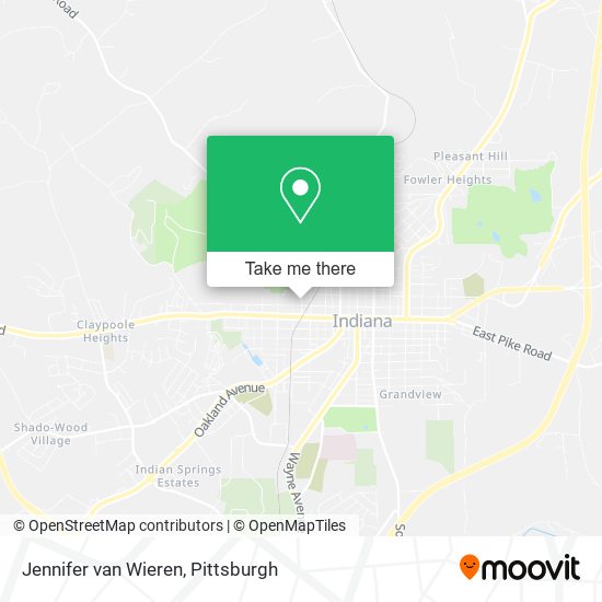 Mapa de Jennifer van Wieren