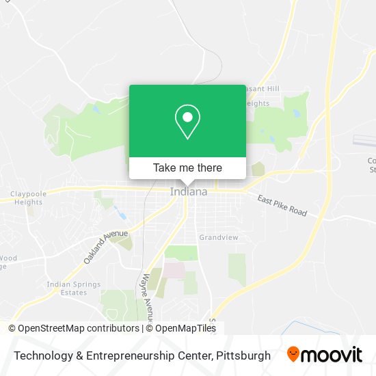 Technology & Entrepreneurship Center map