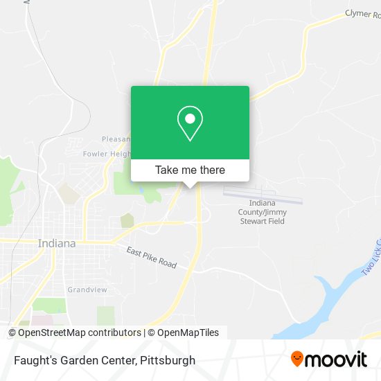 Faught's Garden Center map