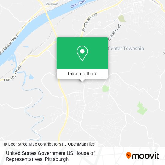 United States Government US House of Representatives map