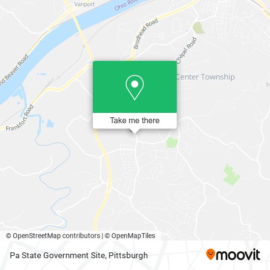 Pa State Government Site map