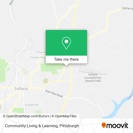 Community Living & Learning map