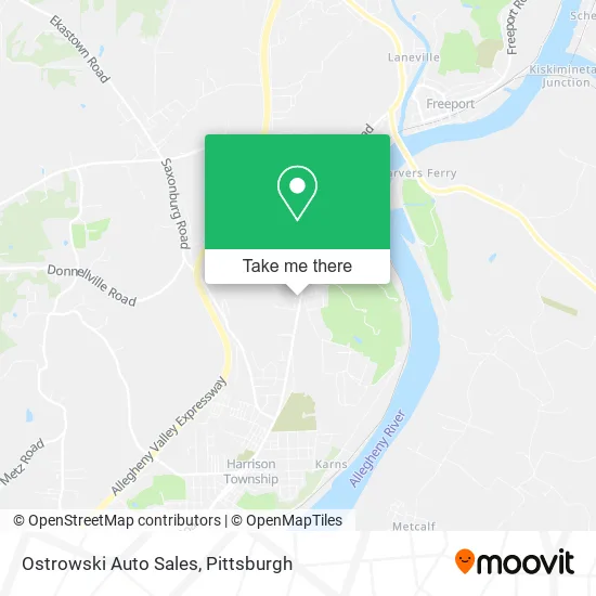 Mapa de Ostrowski Auto Sales