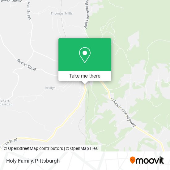 Holy Family map