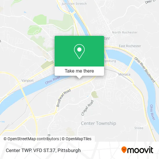 Center TWP. VFD ST.37 map