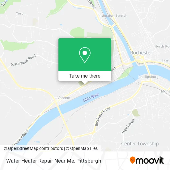 Water Heater Repair Near Me map