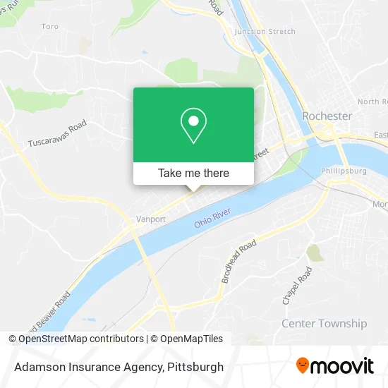 Adamson Insurance Agency map