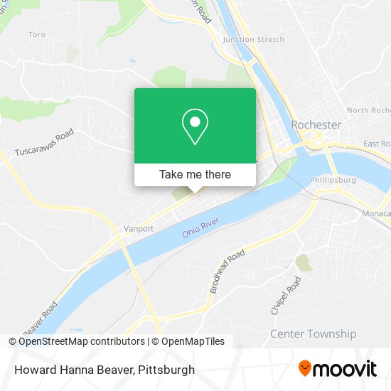Howard Hanna Beaver map