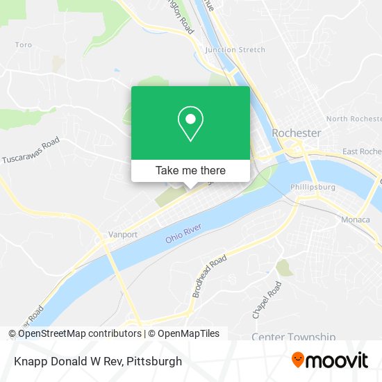 Knapp Donald W Rev map