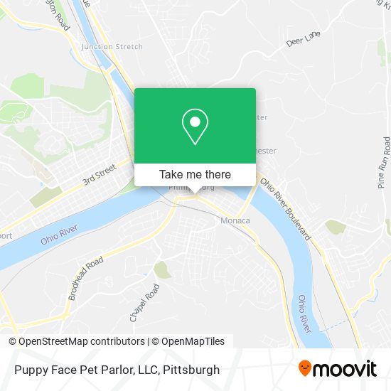 Puppy Face Pet Parlor, LLC map