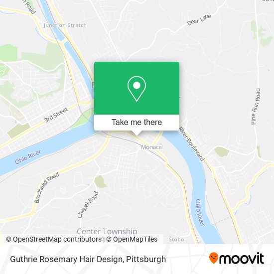Guthrie Rosemary Hair Design map