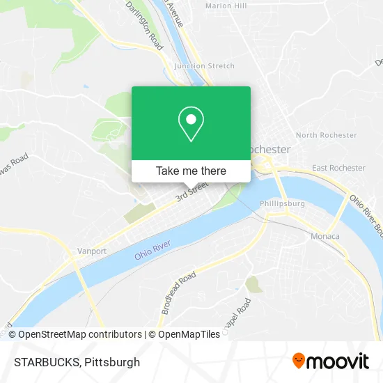 Mapa de STARBUCKS