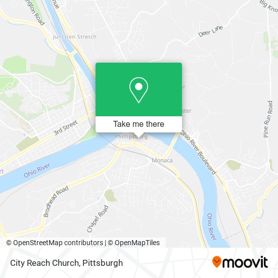 Mapa de City Reach Church