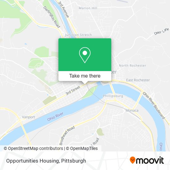 Opportunities Housing map