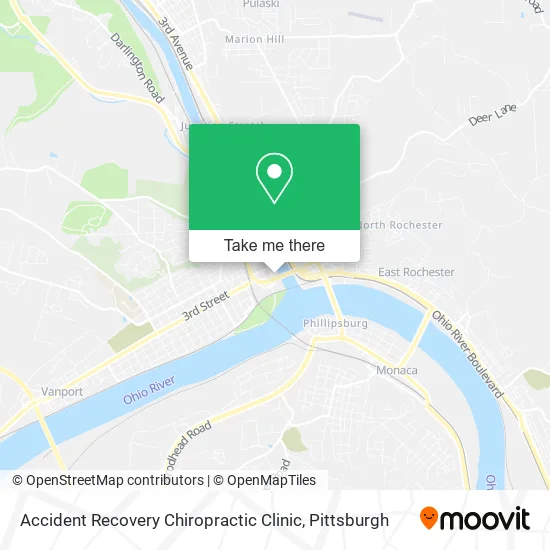 Accident Recovery Chiropractic Clinic map