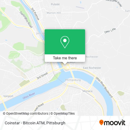 Coinstar - Bitcoin ATM map