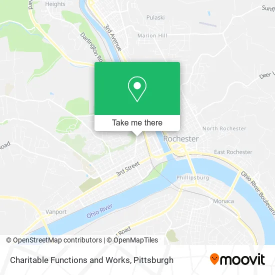Mapa de Charitable Functions and Works