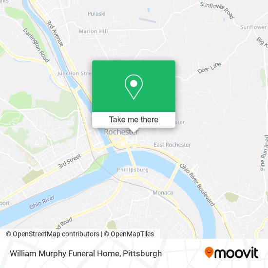 William Murphy Funeral Home map