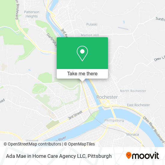 Mapa de Ada Mae in Home Care Agency LLC