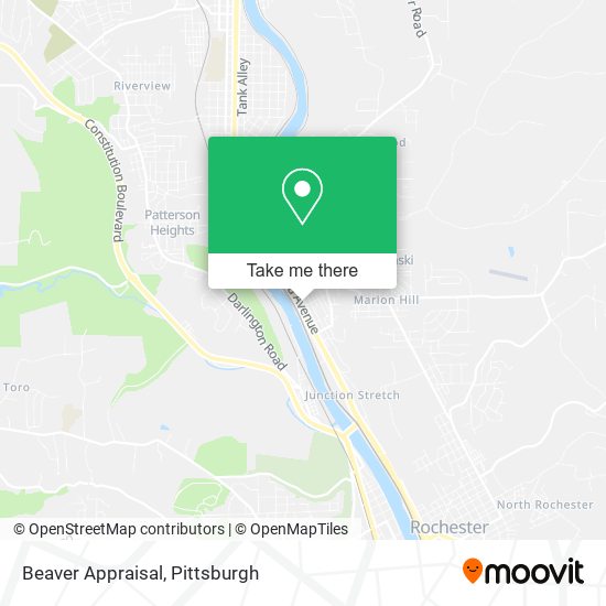 Beaver Appraisal map