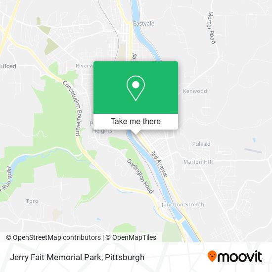 Mapa de Jerry Fait Memorial Park