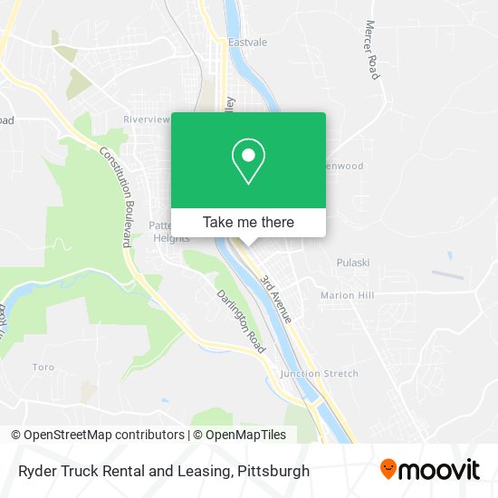 Ryder Truck Rental and Leasing map
