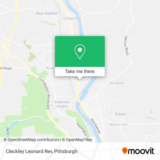 Cleckley Leonard Rev map