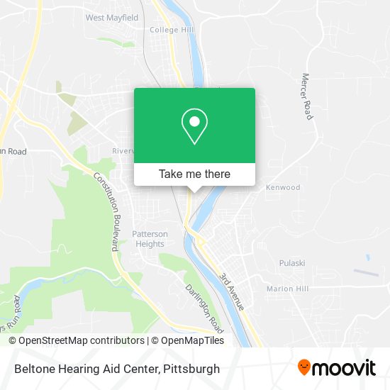 Beltone Hearing Aid Center map