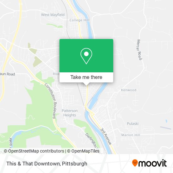 This & That Downtown map
