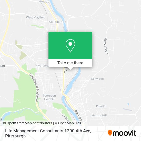 Life Management Consultants 1200 4th Ave map