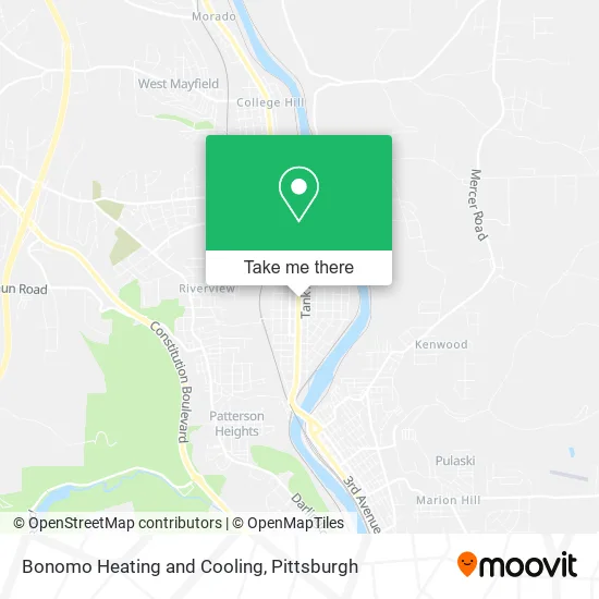 Bonomo Heating and Cooling map