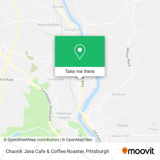 Chaotik Java Cafe & Coffee Roaster map