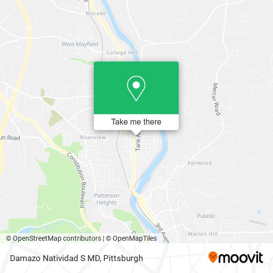 Mapa de Damazo Natividad S MD