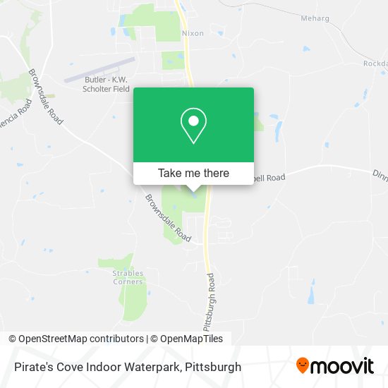 Mapa de Pirate's Cove Indoor Waterpark