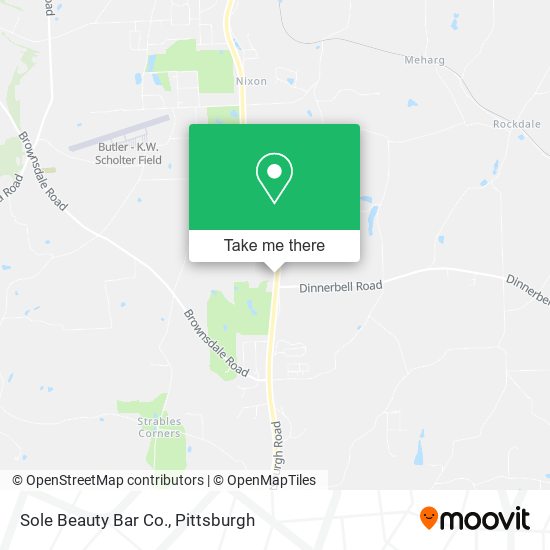 Mapa de Sole Beauty Bar Co.