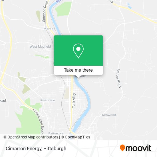 Mapa de Cimarron Energy