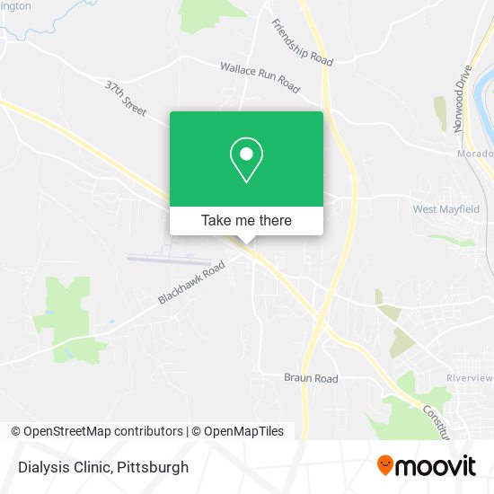 Dialysis Clinic map