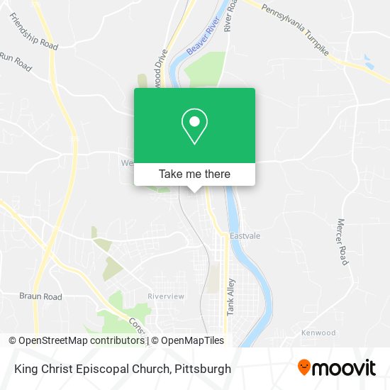 Mapa de King Christ Episcopal Church