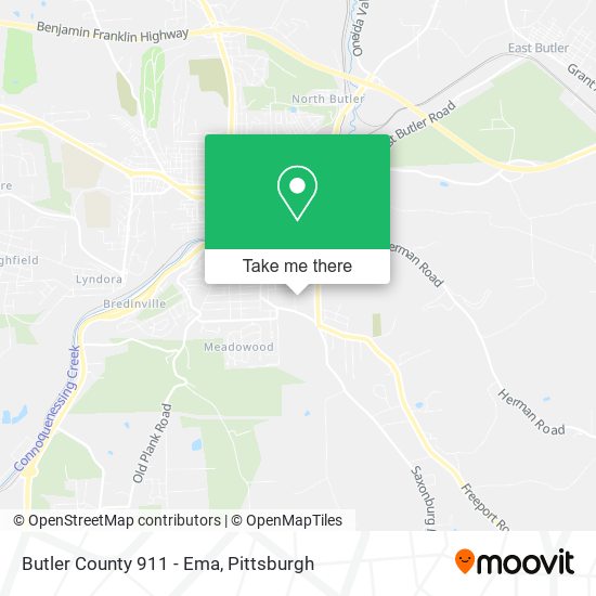 Butler County 911 - Ema map