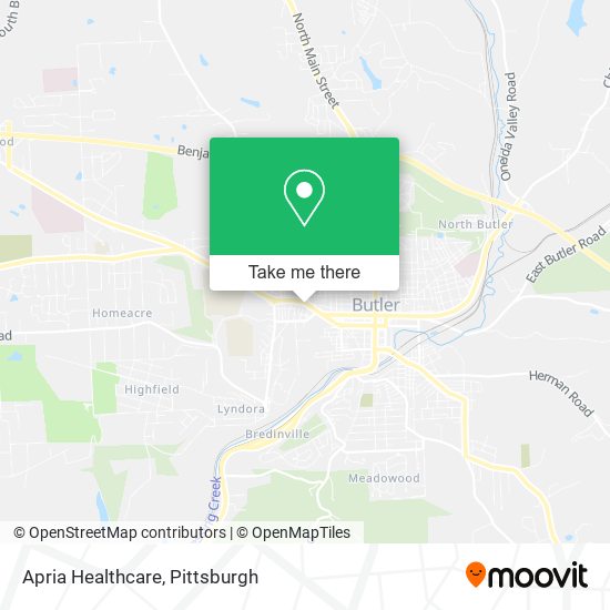 Apria Healthcare map