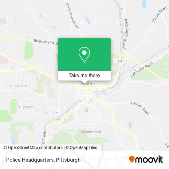 Mapa de Police Headquarters