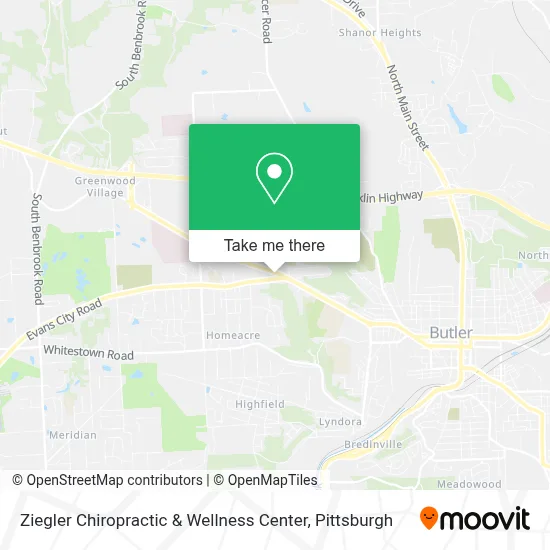 Ziegler Chiropractic & Wellness Center map