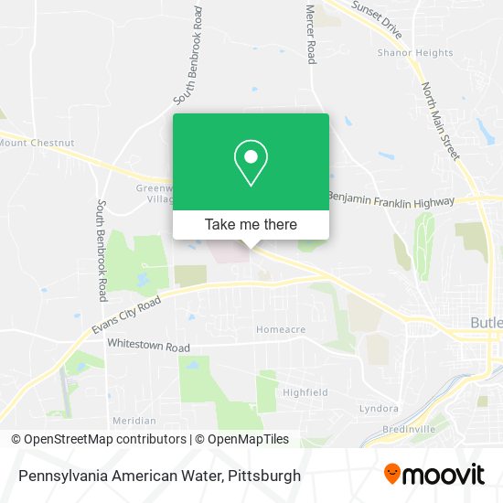 Pennsylvania American Water map