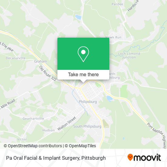 Mapa de Pa Oral Facial & Implant Surgery