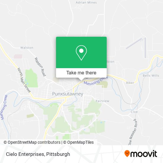 Cielo Enterprises map