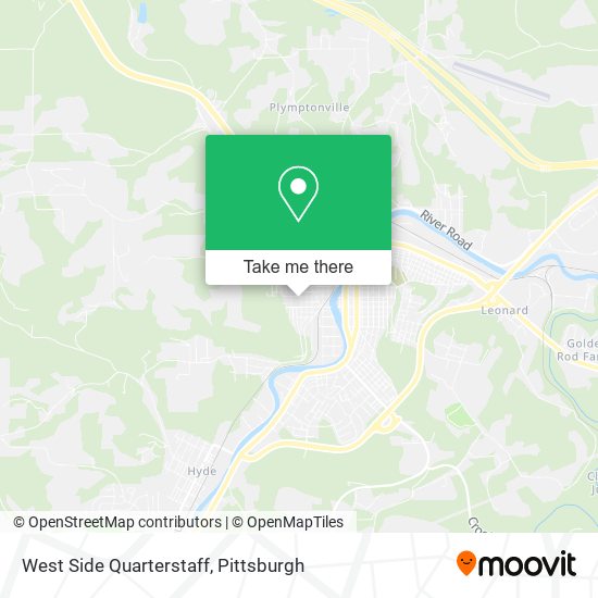 West Side Quarterstaff map