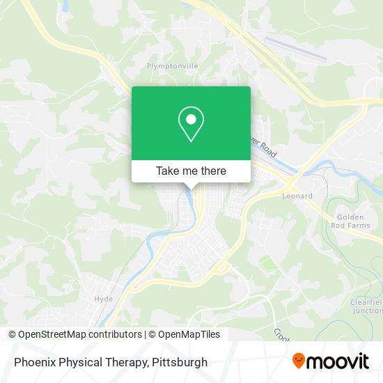 Mapa de Phoenix Physical Therapy