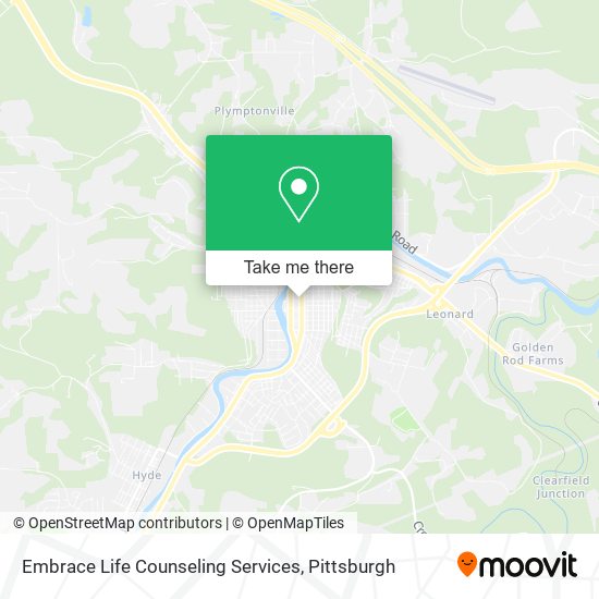 Mapa de Embrace Life Counseling Services