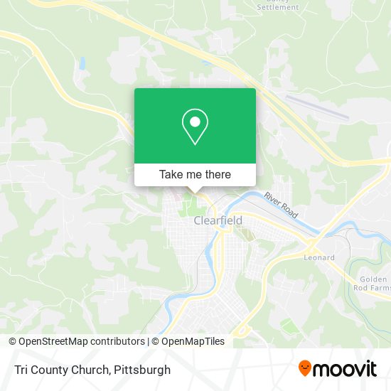 Tri County Church map
